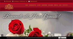 Desktop Screenshot of hotelgenesio.it